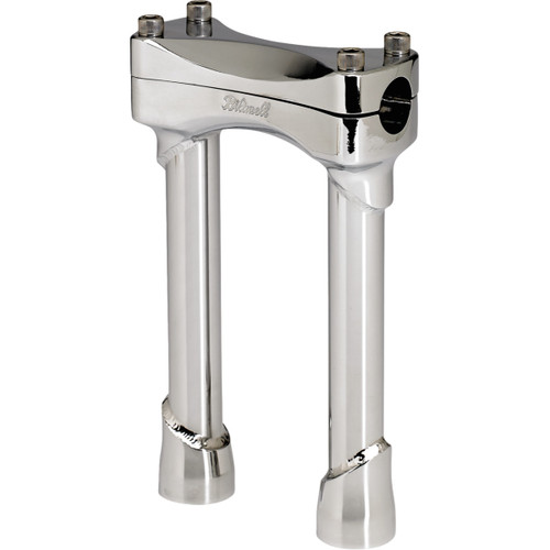 Biltwell #6403-105-08 - Murdock Handlebar Risers - 8" - Chrome