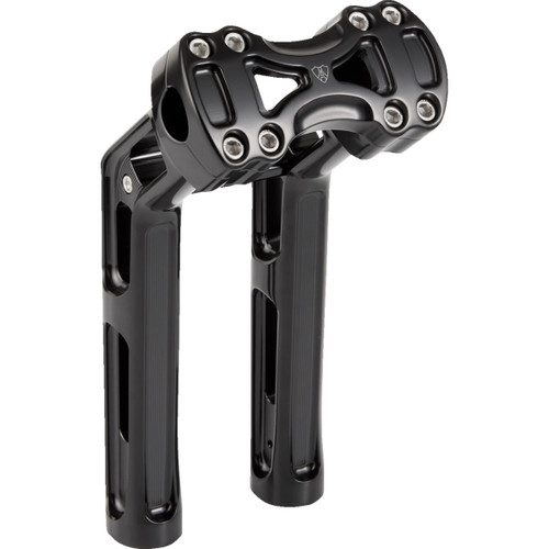 Arlen Ness #520-063 - Wayback Risers - 10" - Black
