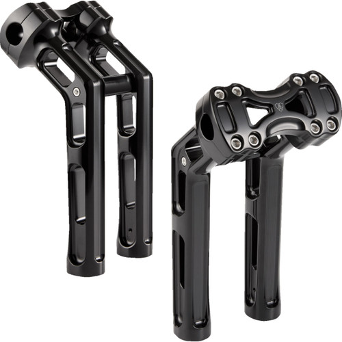 Arlen Ness #520-063 - Wayback Risers - 10" - Black