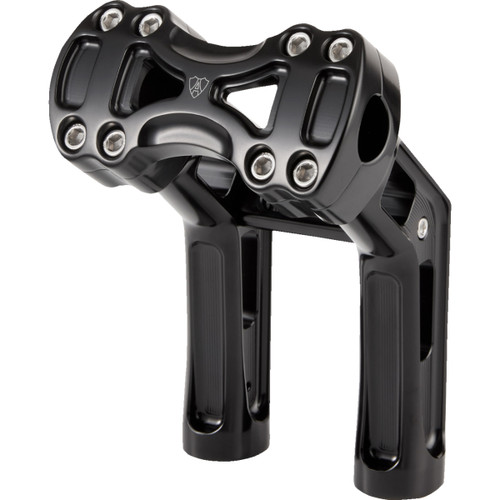 Arlen Ness #520-064 - Wayback Risers - 7" - Black