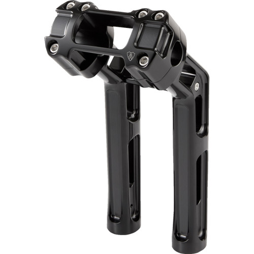 Arlen Ness #520-065 - Wayback Risers - 10" - Softail - Black