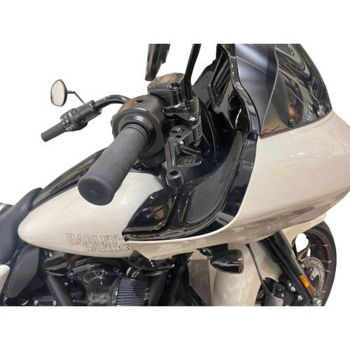 PSR #12-03653-22 - Anthem Pro Adjustable Lever Set for Harley Models - Black