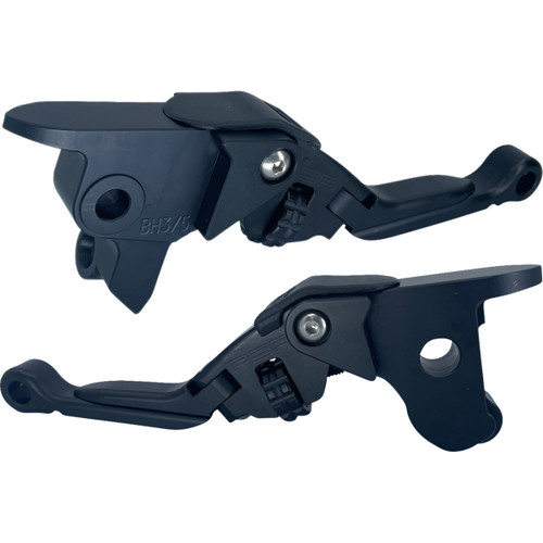 PSR #12-03654-22 - Anthem Pro Adjustable Lever Set for Harley Models - Black