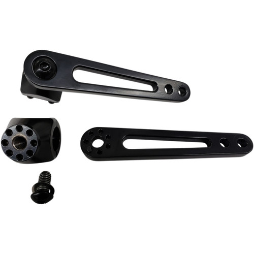 Rivco Products #HD005BK - Adjustable Highway Peg Mounts - 1-1/4" - Black