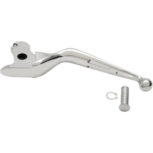 Drag Specialties - Slotted Wide Blade Replacement Clutch Lever - Chrome