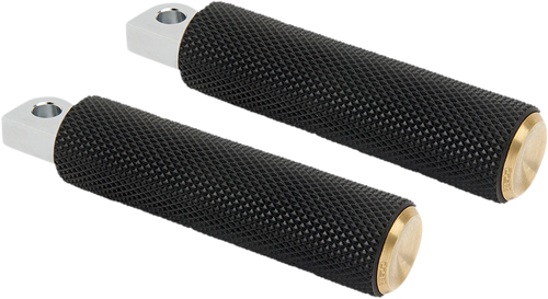 Passenger Knurled Peg - Brass - FLDE