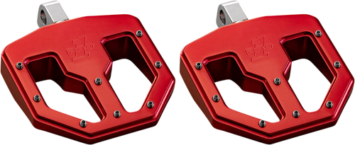 BMX V1 Footpeg - Male - Red