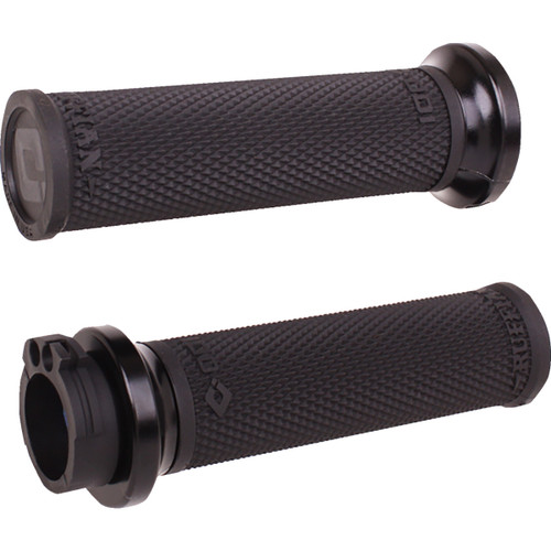 ODI #V30HCWB-B - Ruffian Lock-On Street Grips - Cable - Black/Black
