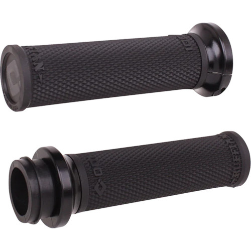 ODI #V30ITWB-B - Ruffian Lock-On Street Grips - Indian TBW - Black/Black