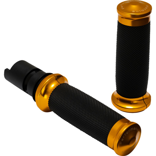 Performance Machine (PM) #0063-2105M-G - Contour Color Grips - '24+ Harley-Davidson - Gold