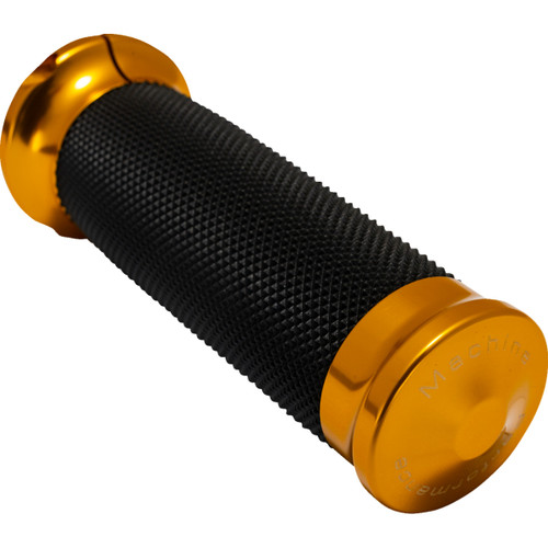 Performance Machine (PM) #0063-2105M-G - Contour Color Grips - '24+ Harley-Davidson - Gold