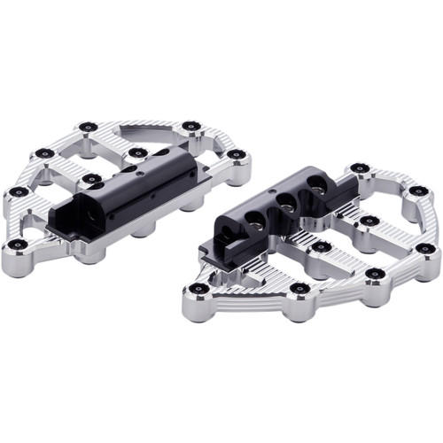 Arlen Ness #06-895 - MX Passenger Floorboards - Chrome