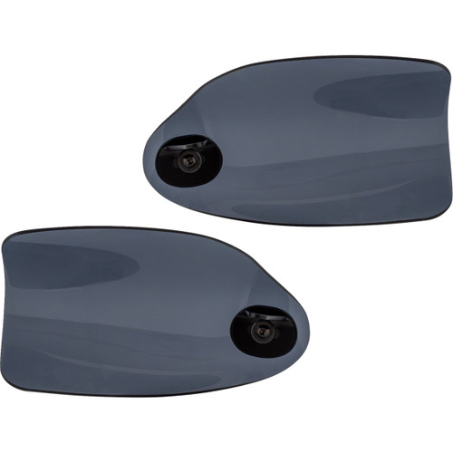 Klock Werks #KWS-01-0122-23 - Flare® Handguards - '23-'25 Harley-Davidson - Dark Smoke