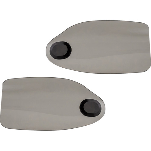 Klock Werks #KWS-01-0123-CC - Flare® Handguards - Harley-Davidson Cable Clutch - Tint