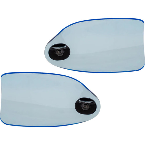Klock Werks #KWS-01-0128-23 - Flare® Handguards - '23-'25 Harley-Davidson - Blue Ice