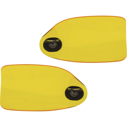Klock Werks #KWS-01-0131-23 - Flare® Handguards - '23-'25 Harley-Davidson - Yellow