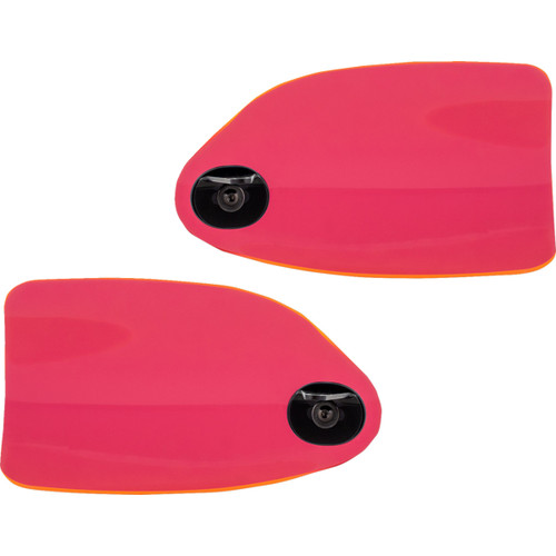 Klock Werks #KWS-04-0616 - Flare® Handguards for Indian - Pink Ice