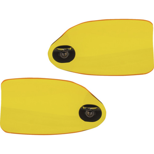 Klock Werks #KWS-04-0624 - Flare® Handguards for Indian - Yellow