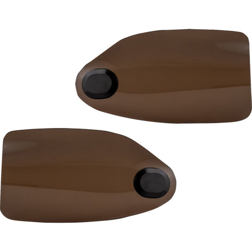 Klock Werks #KWS-04-0628B - Flare® Handguards for Indian - Bronze