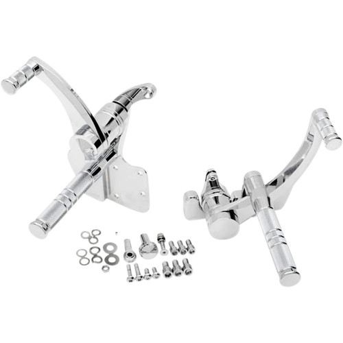Accutronix #FC205-SIC - Forward Control - Chrome - Diamond