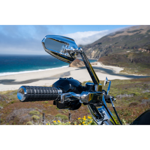 Kodlin USA #KUS35001 - Mirror - Ascent Pro - Chrome - Left - Each