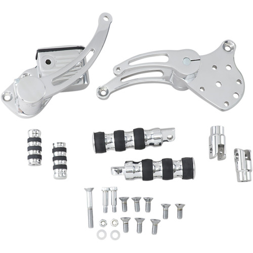 GMA Engineering BY BDL #GMA-FC-100-P - Forward Controls - Polished - FL/FX '70-'99