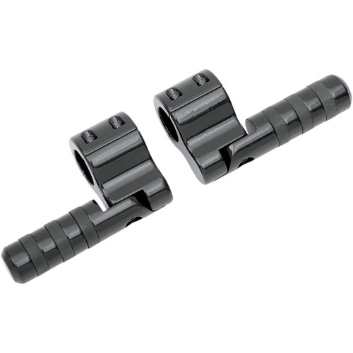 Lindby #BL815 - Clamp-On 3 Band Foot Peg - Wide - Black