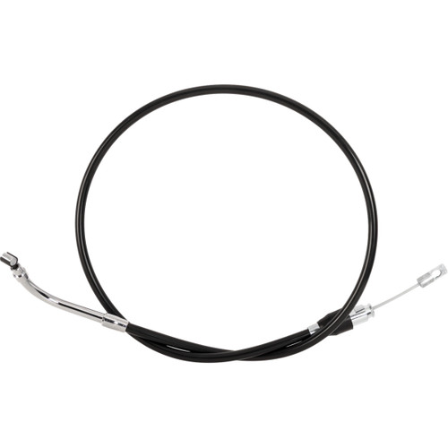 Drag Specialties - Quick Connect Clutch Cable - Upper - 43-1/4" - Black/Chrome