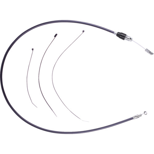 Drag Specialties - Quick Connect Clutch Cable - Upper - 49" - Black/Chrome