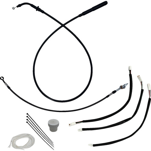 FAT Baggers INC. #149011-B - EZ Install Kit - 10"/11"/12" Handlebars - Upper Clutch - Black