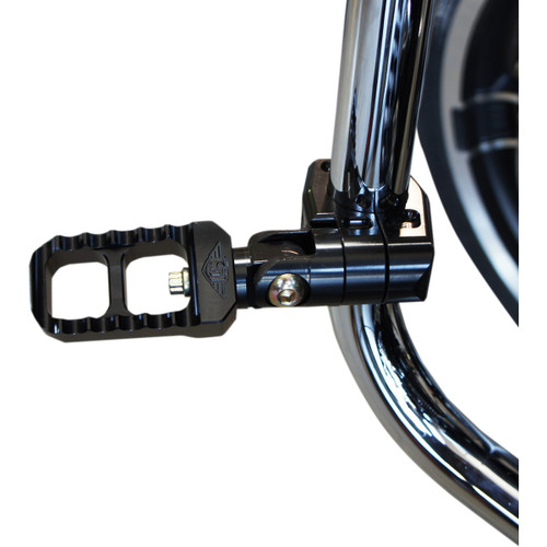 Joker Machine #08-643-1B - Highway Peg Mount - Black - 1.25"