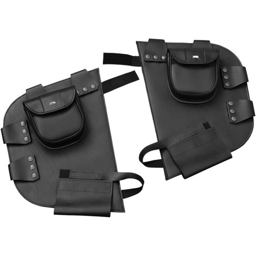 Show Chrome #HD90-117BK - Pac-A-Derms - Teardrop - Black - EZ Mount