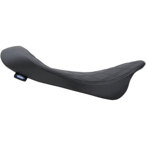 Drag Specialties Seats - Low Solo Seat - Double Diamond - FL '08-'23