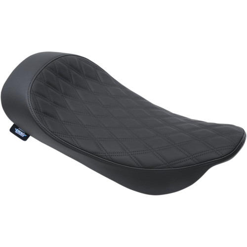 Drag Specialties Seats - Low Solo Seat - Double Diamond - FLHR/FLHX '99-'07
