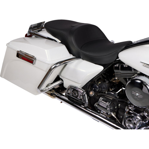 Drag Specialties Seats - Freedom Seat - Vinyl - Smooth - FLH '97-'07