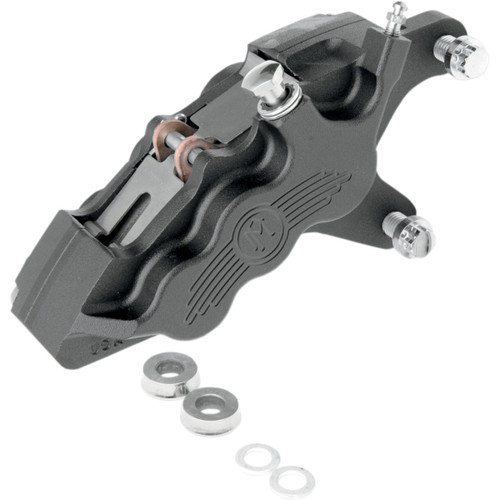 Performance Machine (PM) #0051-2916-SMB - 6 Piston Caliper - 11.5" - Right - Black Ops