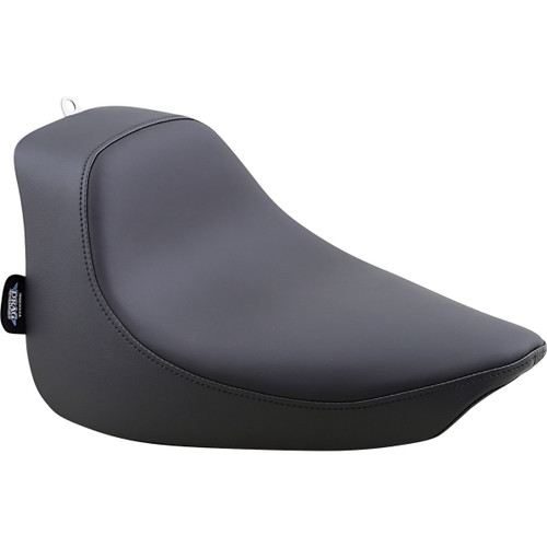 Drag Specialties Seats - Solo Seat - Smooth - Black - FXST/FLST '00-'17