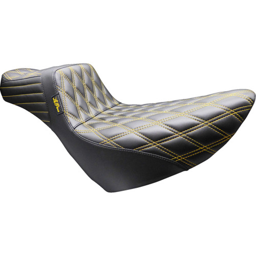 LE Pera #LYR-580DLDD-GD02 - Tailwhip Daddy Long Legs Seat - Double Diamond - Gold Stitch - FL/FX '18-'26