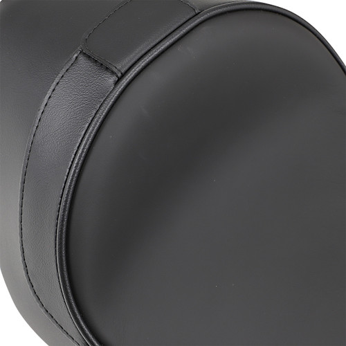 Drag Specialties Seats - Solo Seat - Smooth - Driver Backrest - XL '04-'22