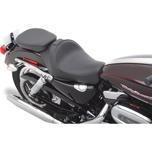 Drag Specialties Seats - Rear Solo Seat - Wide - Smooth - XL '04-'22