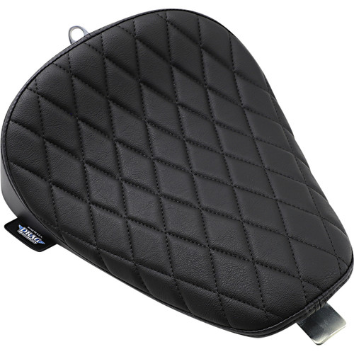 Drag Specialties Seats - Bobber Solo Seat - Diamond Sitch - Vinyl - XL '10-'22