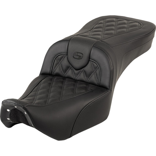 Saddlemen #822-11-182 - RoadSofa™ Seat - without Backrest - Lattice Stitch - RH975 '22-'25