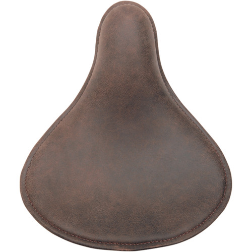 Drag Specialties Seats - Seat - Spring Solo - Low-Profile - Small - Distressed Brown Leather
