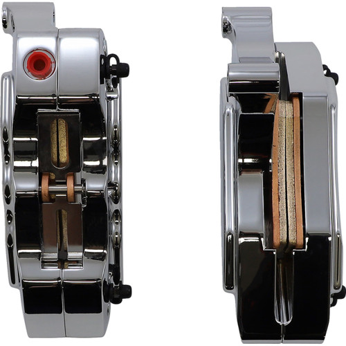 Hawg Halters #FKDDCC6013 - 6-Piston Dual Caliper - Chrome - 13"