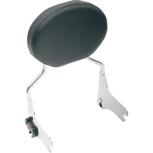 Drag Specialties Seats - Oval Sissy Bar Pad - Smooth - FL '97-'22