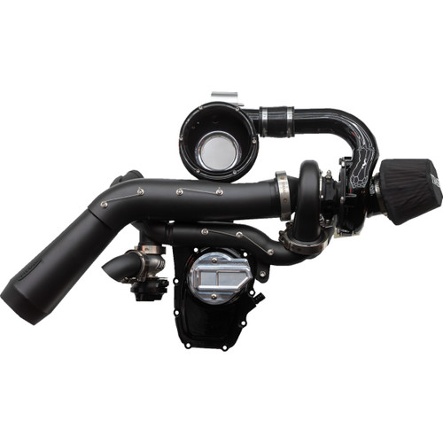 Trask #TM-7620-BK - Tornado Turbo Kit - Stage 2 - Black with Black Aluminum - Gen 2 M8
