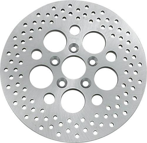 Drilled Brake Rotor - Rear - 11.875" - Touring