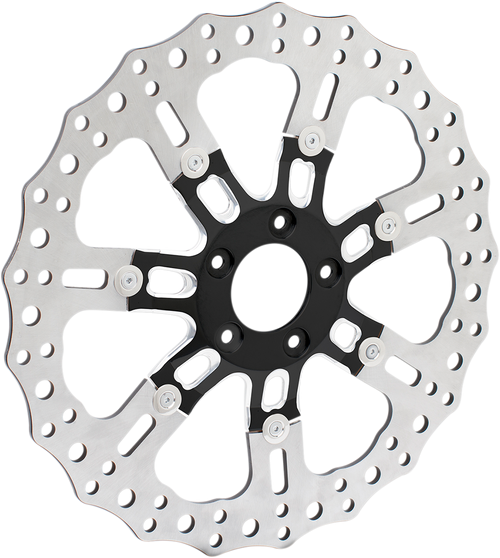 Front Rotor - 7 Valve - 14" - Black