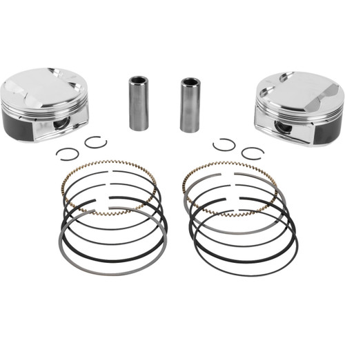 JE Pistons #398760 - Piston Kit - 4.075" Bore - 4.500" Stroke - 12.0:1 CR - 114" M8