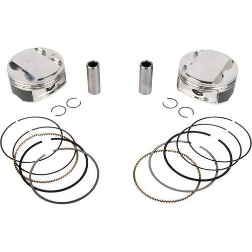 JE Pistons #398762 - Piston Kit - 4.125" Bore - 4.500" Stroke - 12.0:1 CR - 114" M8